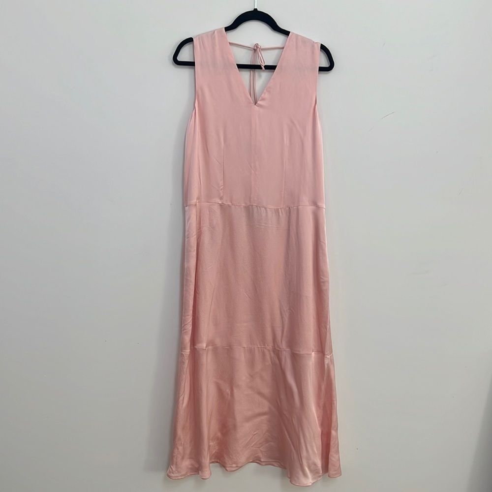 Everlane women’s satin Pink dress NWT